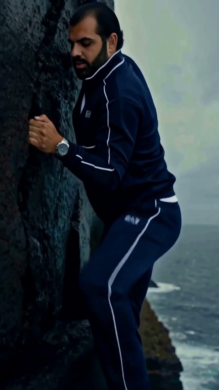 Cliff climb rescue recast video still